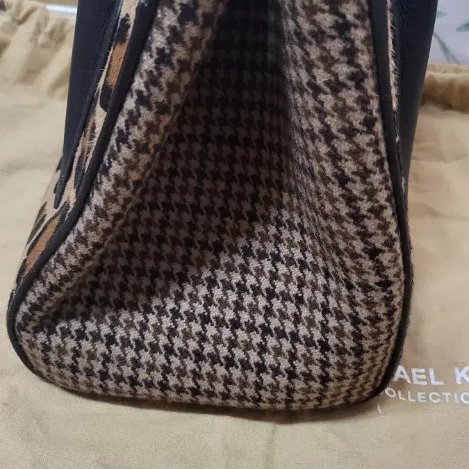 [BUNJANG] Michael Kors Collection Leopard Print Leather Tote Bag / 마이클코어스 컬렉션라인 핸드백