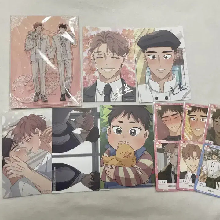 [BUNJANG] BL Third Ending Bundle Set Acrylic Postcard POB / 모펀 bl 세 번째 결말 굿즈 일괄 판매 아크릴 엽서 포카 특전
