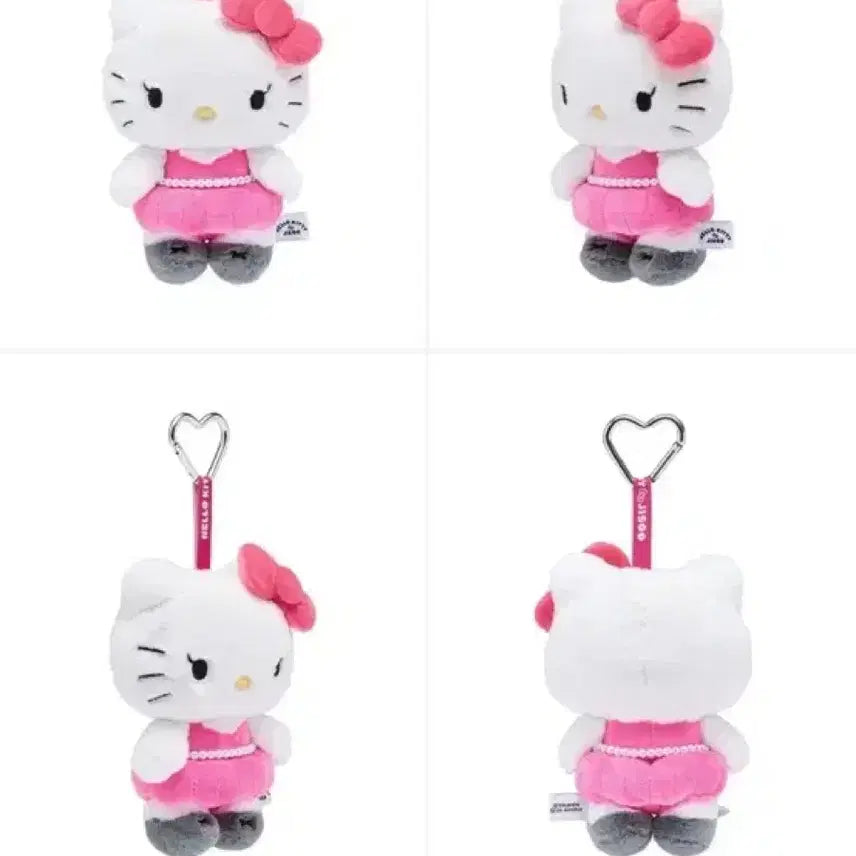 [BUNJANG] BLACKPINK Jisoo Hello Kitty Plush Keyring / 헬로키티 x 지수 플러시 키링 레드핑크