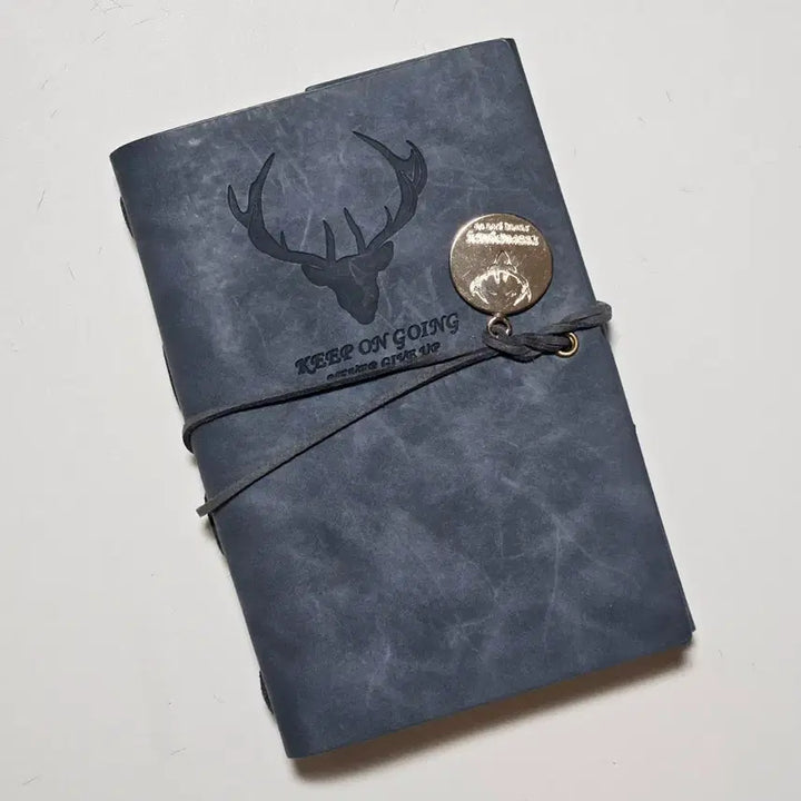 [BUNJANG] A6 Leather Vintage Diary / 가죽 A6 다이어리
