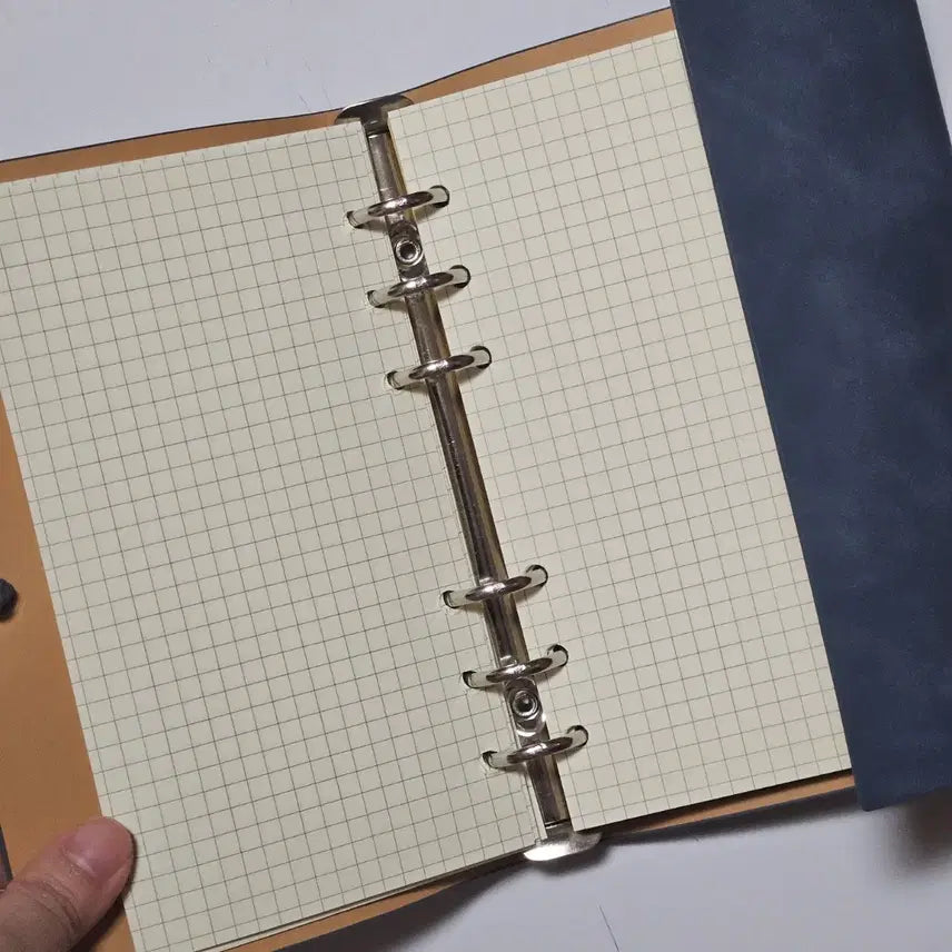 [BUNJANG] A6 Leather Vintage Diary / 가죽 A6 다이어리