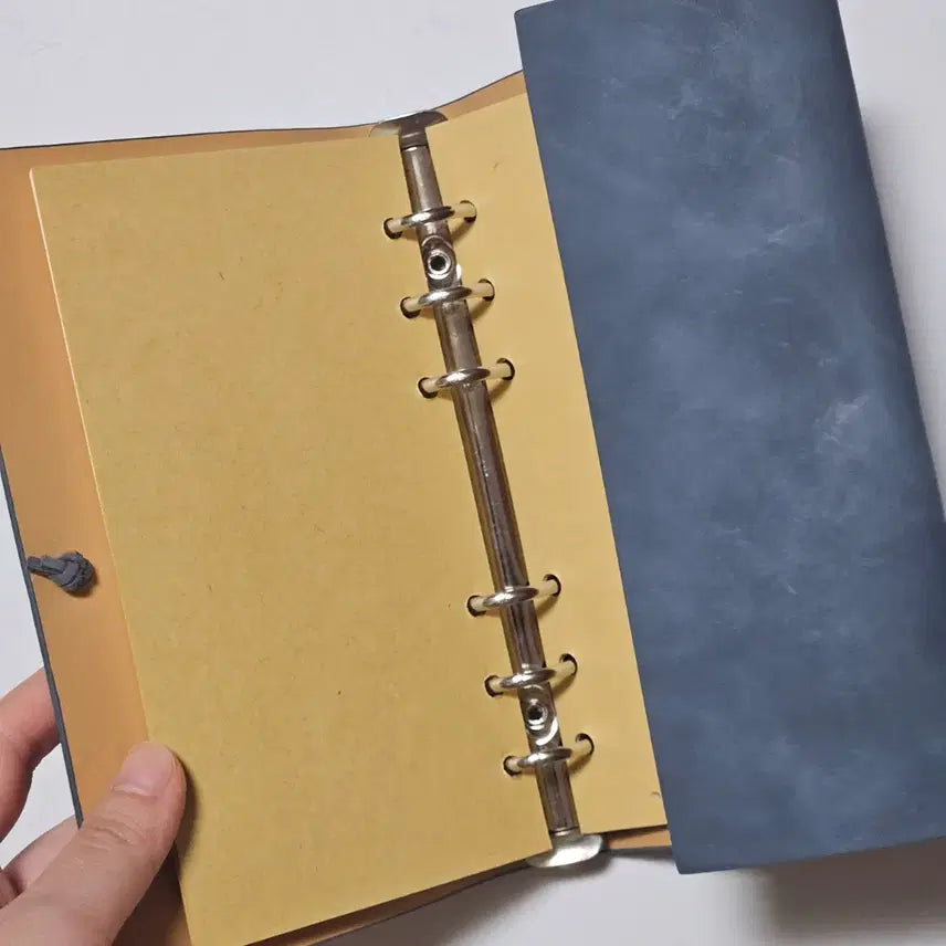 [BUNJANG] A6 Leather Vintage Diary / 가죽 A6 다이어리