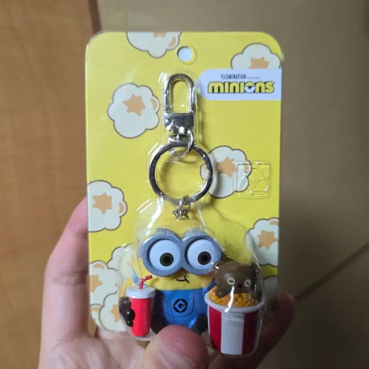 [BUNJANG] Minions Bob Popcorn Keyring / 미니언즈 밥 팝콘 키링 새상품