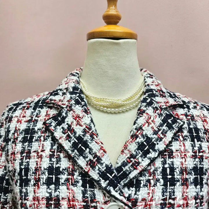 [BUNJANG] It MICHAA Tweed Flare Dress / 잇미샤 트위드 플레어 원피스