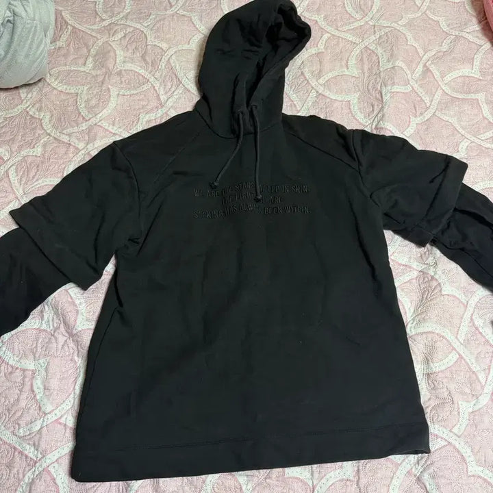 [BUNJANG] Jun Ji Layered Hoodie / 준지 레이어드 후드티