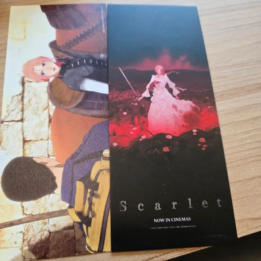 [BUNJANG] TTT Scarlet Film Pamphlet / 끝이없는 스칼렛 TTT