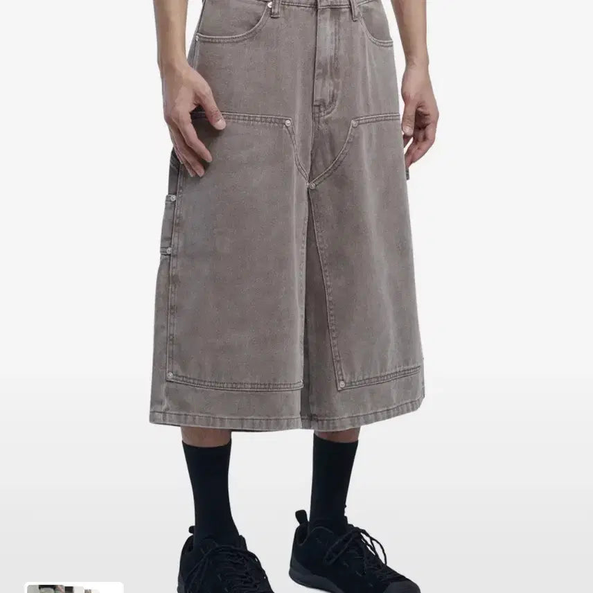 [SOLD OUT] 노매뉴얼 버뮤다 팬츠 모카색상