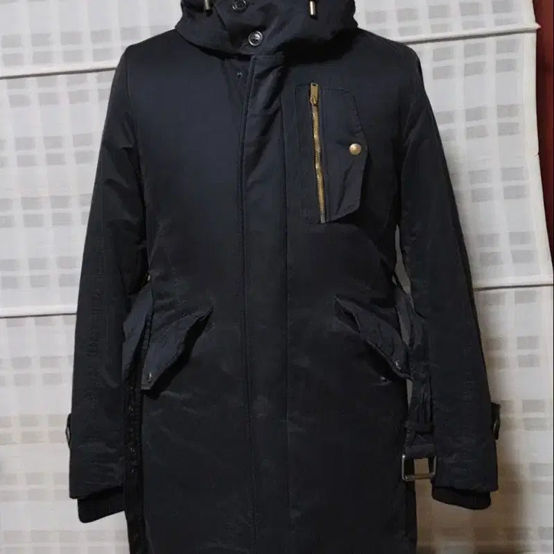 [BUNJANG] Time Homme Detachable Inner Padding Jumper / (한섬) 타임옴므 검정 내피탈부착 패딩 점퍼 95