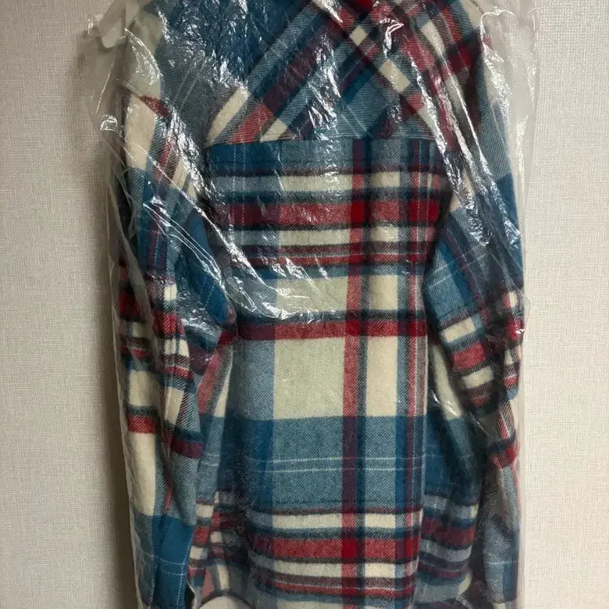 [BUNJANG] Welldone Anorak Blue Check Jacket / 웰던 아노락 블루 체크