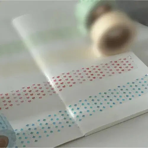 [BUNJANG] Yoyori Light Falling Down Washi Tape Set / 요요리 빛이 내리는 중! 마테 2종