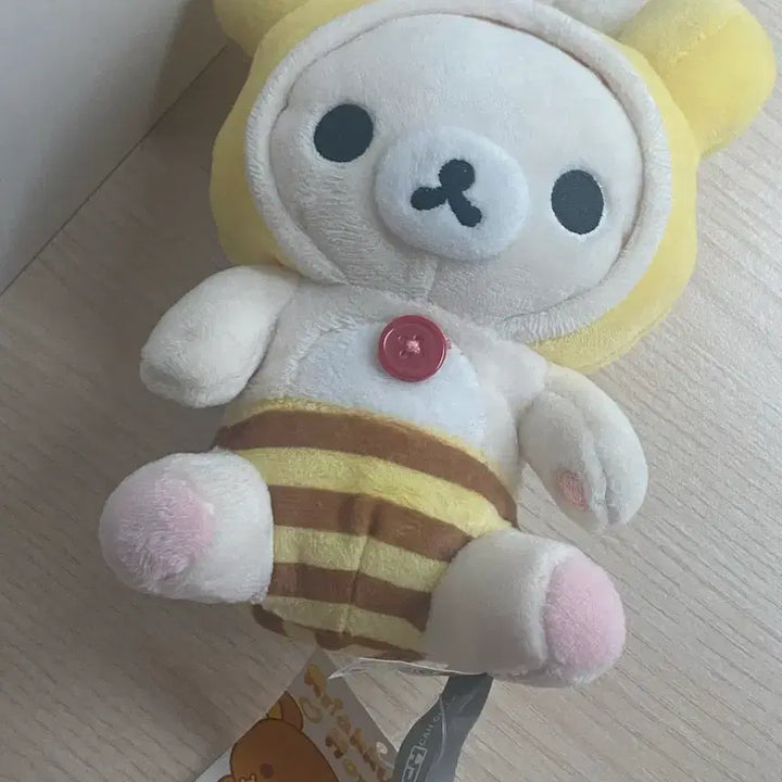 [SOLD OUT] 리락쿠마 인형 꿀벌 옷 봉제인형,리락쿠마
