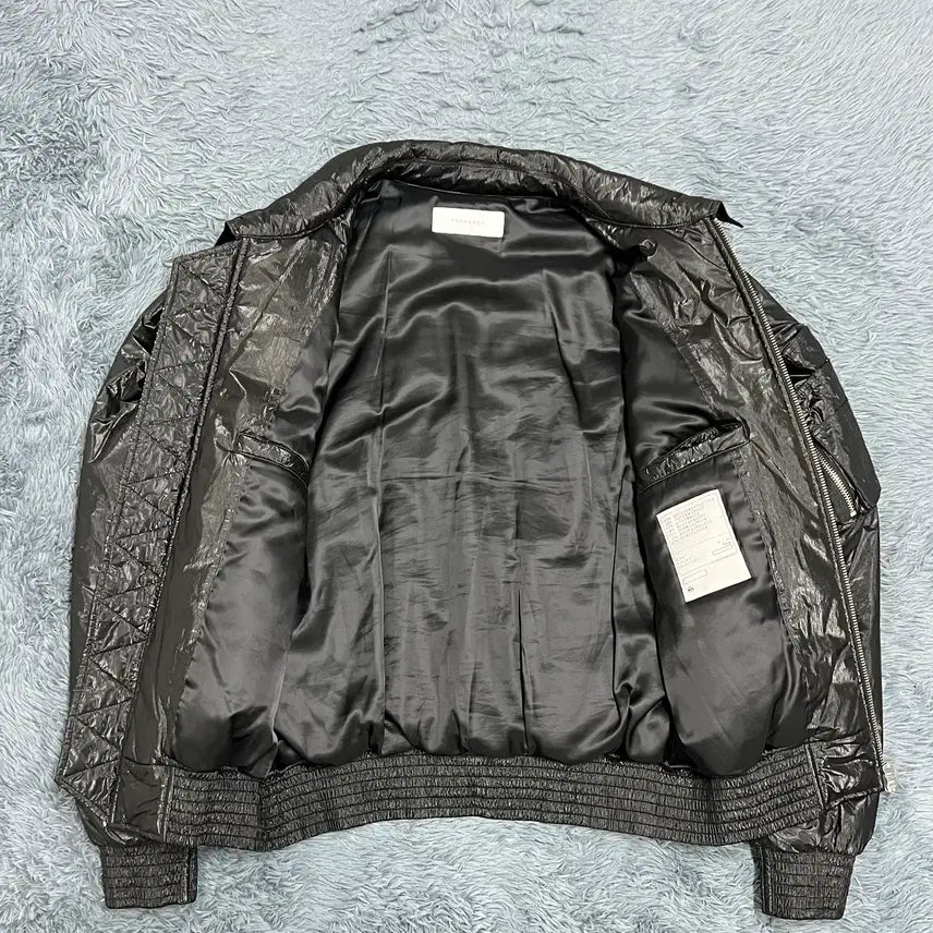 [BUNJANG] Toni Wek Black Coated MA-1 Jacket / (정품) 토니웩 블랙 코팅MA-1 점퍼 95사이즈