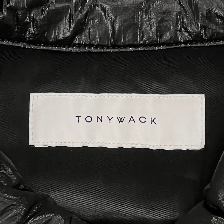 [BUNJANG] Toni Wek Black Coated MA-1 Jacket / (정품) 토니웩 블랙 코팅MA-1 점퍼 95사이즈