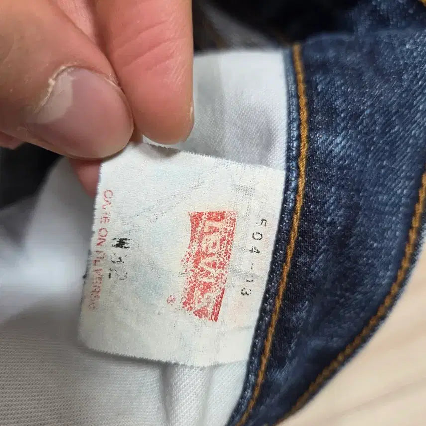 [BUNJANG] Levi's 504 Denim Pants / 리바이스 504