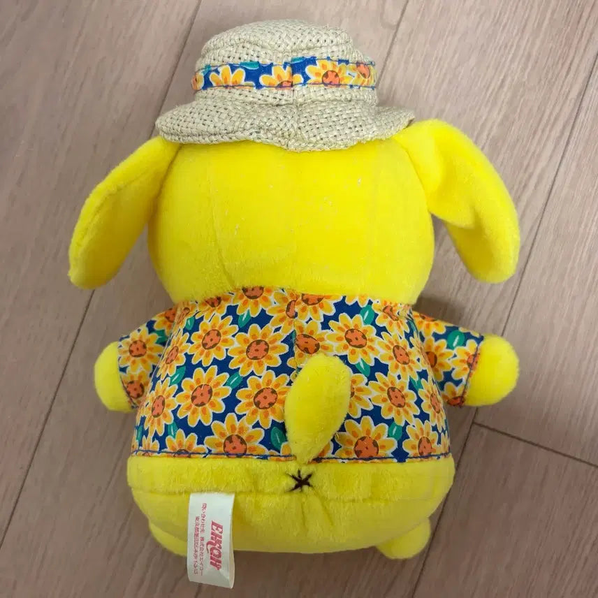[BUNJANG] Sanrio Pompompurin Sunflower Classic Plush Doll / 해바라기 폼폼푸린 고전 인형