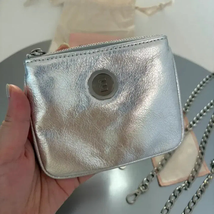 [BUNJANG] Minitmute Brett Micro Handbag (Silver) / 미닛뮤트 무드 빈티지 라인 브렛 마이크로 (실버)