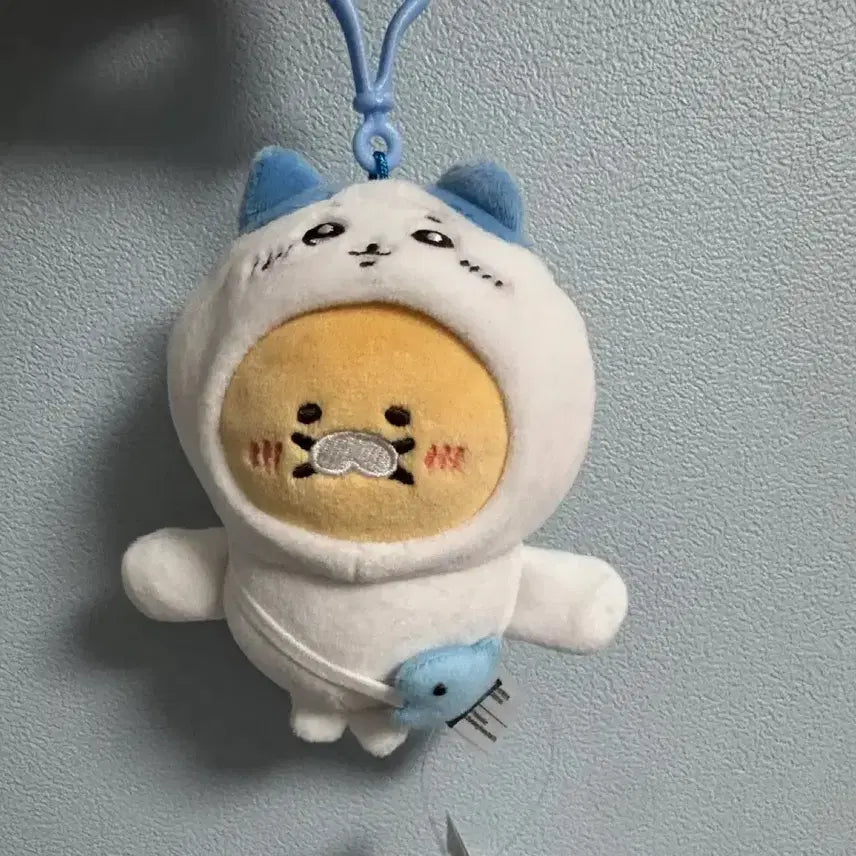 [BUNJANG] Kakao Friends Chunsik Hachiware Chiikawa Collaboration Keyring Doll / 카카오프렌즈 춘식이 하치와레 인형 키링 치이카와