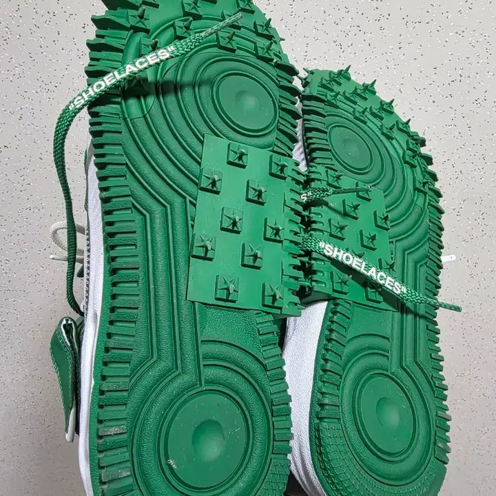 [BUNJANG] Nike Off-White Air Force 1 Green / 나이키 x 오프화이트 에어포스1 그린