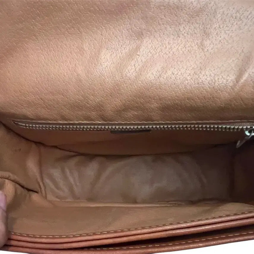 [BUNJANG] Celine Macadam Shoulder Bag / 셀린느 마카담 숄더백 브라운