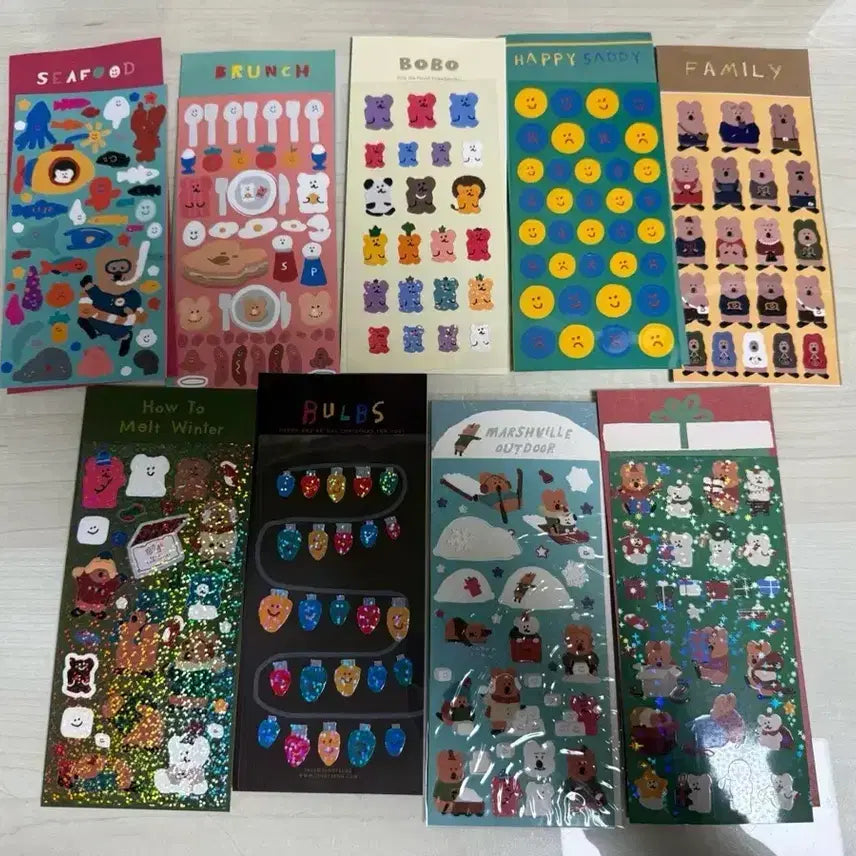 [BUNJANG] DinoTain Sticker Masking Tape / !!마지막세일!!    다이노탱 스티커 마테 처분