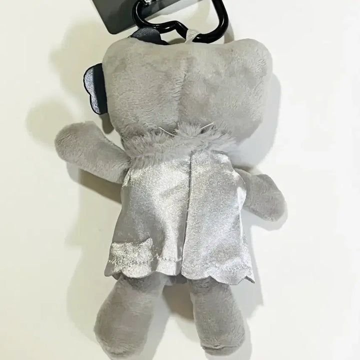 [BUNJANG] Kitty Silver Dress Doll Keyring / (새상품) 실버 슬립 키티 인형 키링