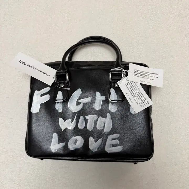 [BUNJANG] Comme des Garcons Girls Line Paint Bag / 꼼데가르송 걸즈 라인 페인트 백