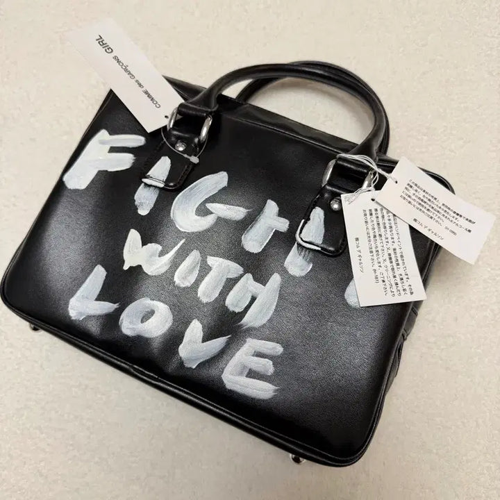 [BUNJANG] Comme des Garcons Girls Line Paint Bag / 꼼데가르송 걸즈 라인 페인트 백