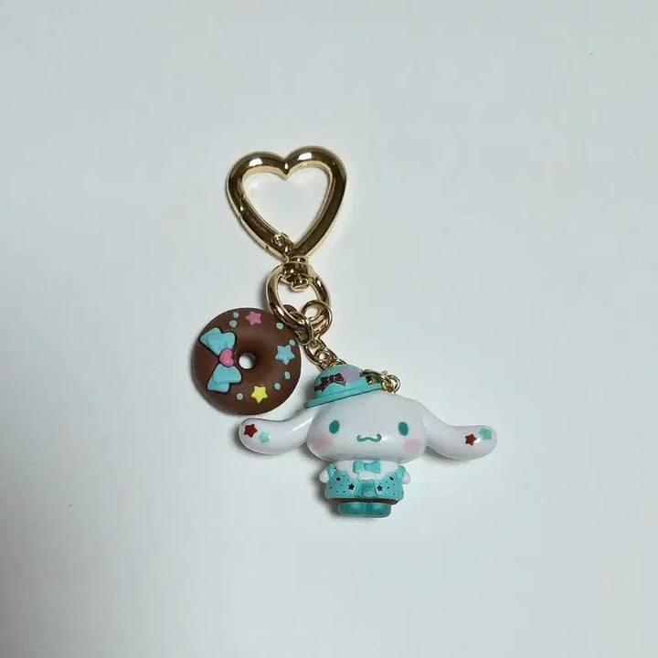 [BUNJANG] Sanrio Cinnamoroll Mint Chocolate Mascot Charm Keyring / 산리오 시나모롤 민트초코 마스코트참 스트랩 키링판매해요!