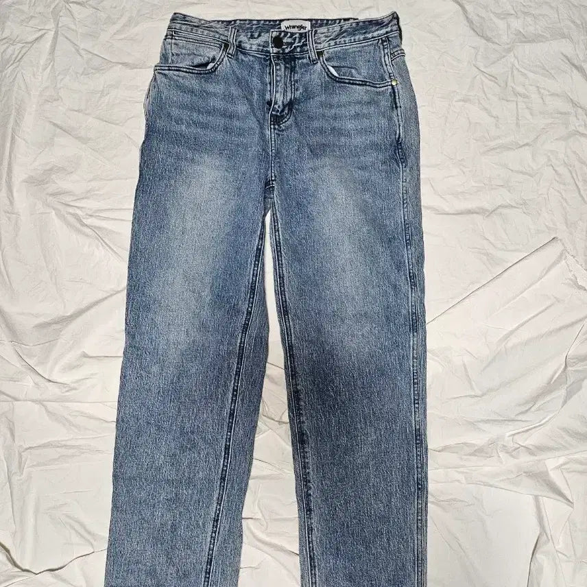 [BUNJANG] Wrangler Vintage Washed Denim Pants / 랭글러 빈티지 워싱 데님 팬츠