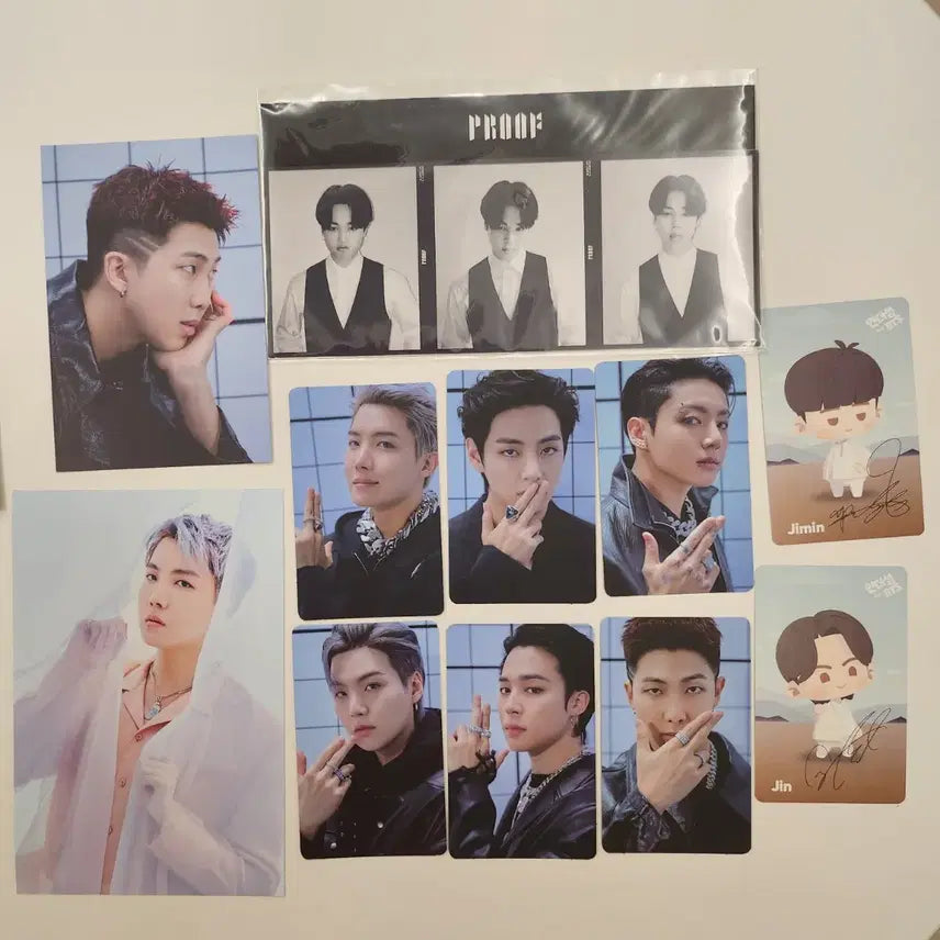 BUNJANG] BTS Jimin Proof POB Photocard Set / 방탄소년단 프루프