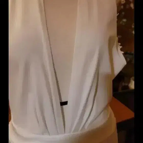 [BUNJANG] White Jumpsuit Wedding Dress / 여신 화이트 점프수트 웨딩룩 파티복