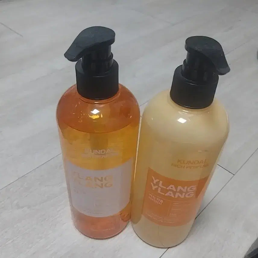 [BUNJANG] Kundal Ylang-Ylang Shampoo and Conditioner Set / 새상품 샴푸/린스 일랑일랑 세트