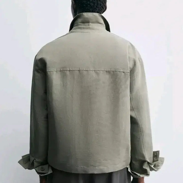 [BUNJANG] ZARA Oversized Pocket Over Shirt Jacket Khaki / L) 자라 25fw 박시핏 포켓 오버셔츠 자켓 카키색 5899 444