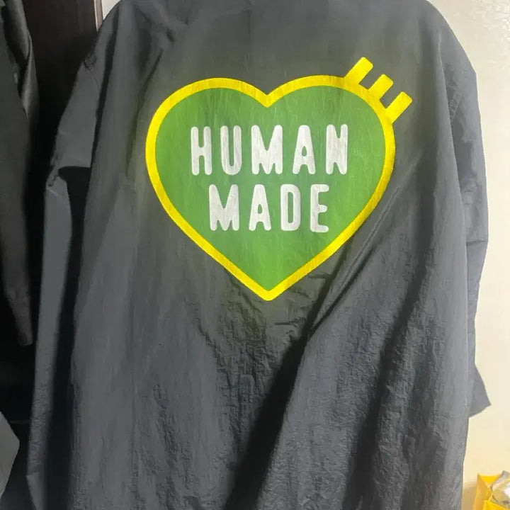 [BUNJANG] Human Made Black Coach Jacket XXL / 휴먼메이드 블랙 코치 자켓 xxl