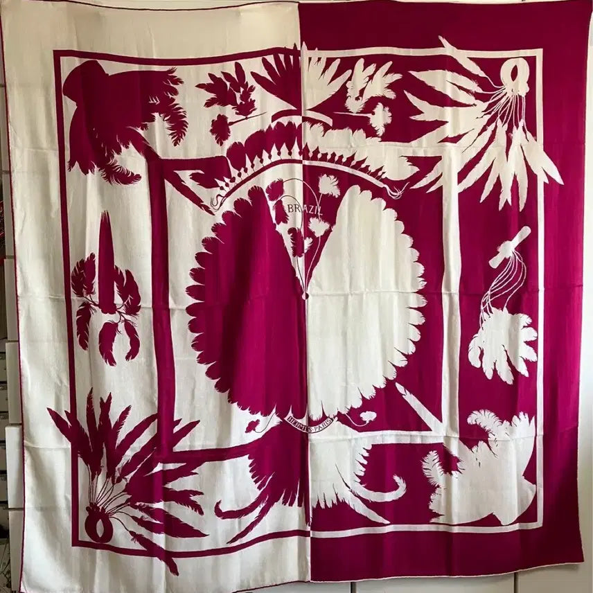 [BUNJANG] Hermes Shawl Scarf 140 / 에르메스 숄 스카프 140