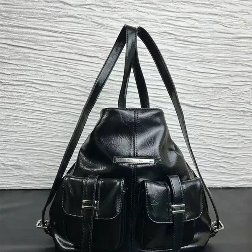 [BUNJANG] Matinkim Black Two-Way Backpack / 마뗑킴 블랙 백팩