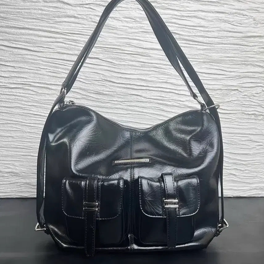 [BUNJANG] Matinkim Black Two-Way Backpack / 마뗑킴 블랙 백팩