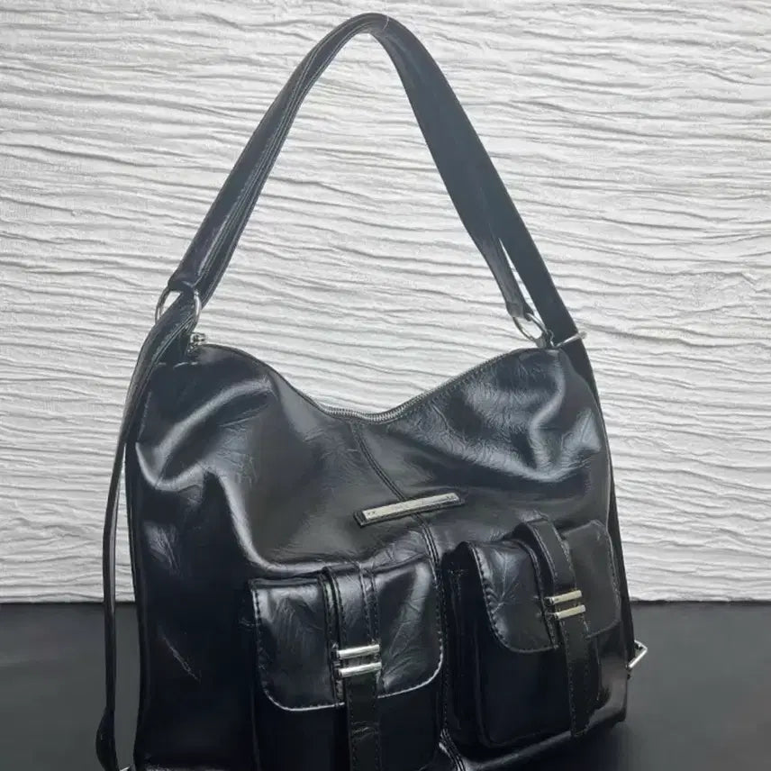 [BUNJANG] Matinkim Black Two-Way Backpack / 마뗑킴 블랙 백팩