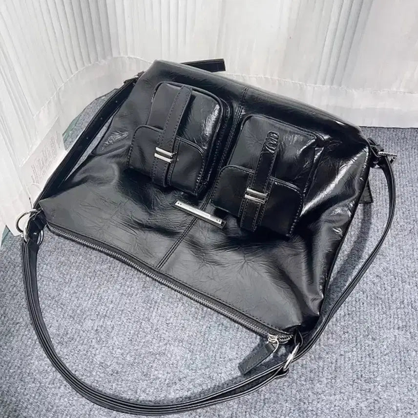 [BUNJANG] Matinkim Black Two-Way Backpack / 마뗑킴 블랙 백팩