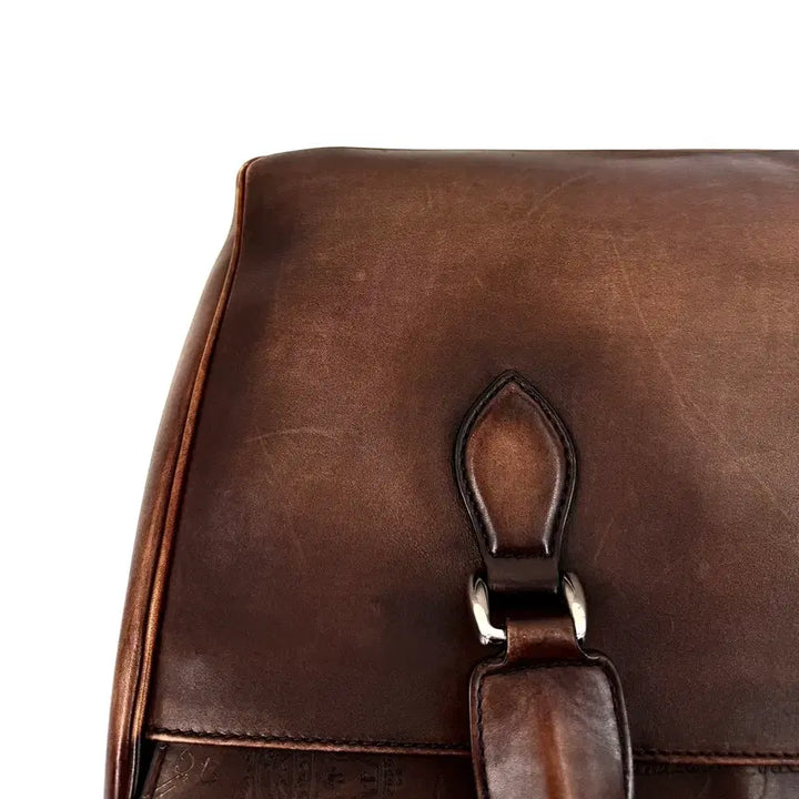 [BUNJANG] Berluti Emio Calligraphy Briefcase / 벨루티 에미오 캘리그라피 브리프케이스