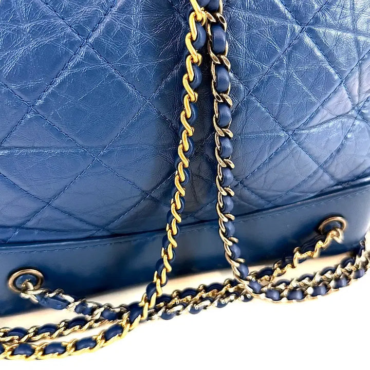 [BUNJANG] Chanel Gabrielle Small Vintage Calfskin Backpack / 샤넬 가브리엘 스몰 빈티지 카프스킨 백팩 A94485