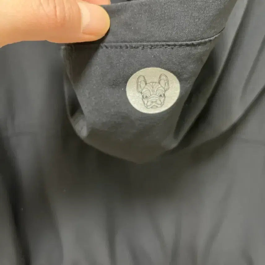 [BUNJANG] Black Windbreaker Jacket L / 블랙 바람막이 점퍼 L