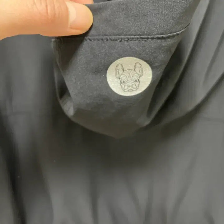 [BUNJANG] Black Windbreaker Jacket L / 블랙 바람막이 점퍼 L