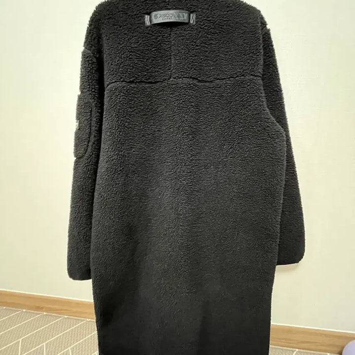 [BUNJANG] Discovery Black Fleece Jacket (Size 95) / 디스커버리 검정색 뽀글이 플리스95
