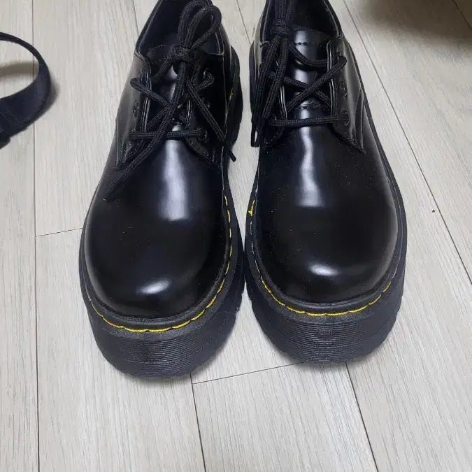 [BUNJANG] Abley Imitation Dr. Martens Style High Heel Walker / 에이블리 짭터마틴