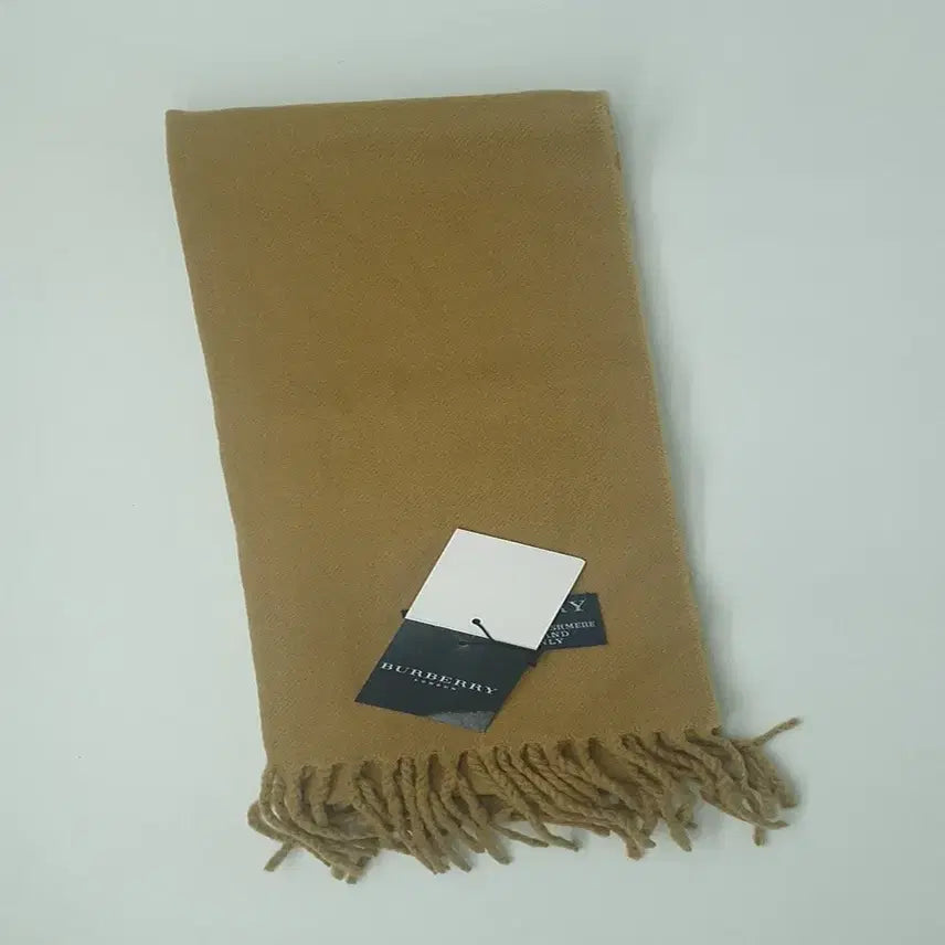 [BUNJANG] Burberry Light Brown Scarf / 버버리 머플러 라이트브라운 새상품