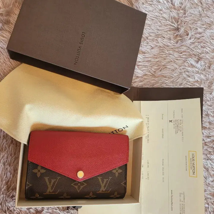 [BUNJANG] Louis Vuitton Monogram Palas CP Wallet Full Package / ((정품)) 루이비통 모노그램 팔라스CP 클라쎄지갑 플*박*구*성