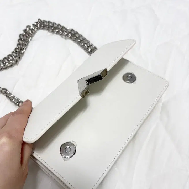 [BUNJANG] Valluat Edero Mini Silver Bag / (새상품) 벨류엣(Valluat) 에데로 미니 실버백