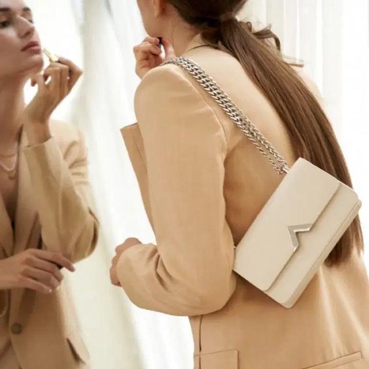 [BUNJANG] Valluat Edero Mini Silver Bag / (새상품) 벨류엣(Valluat) 에데로 미니 실버백