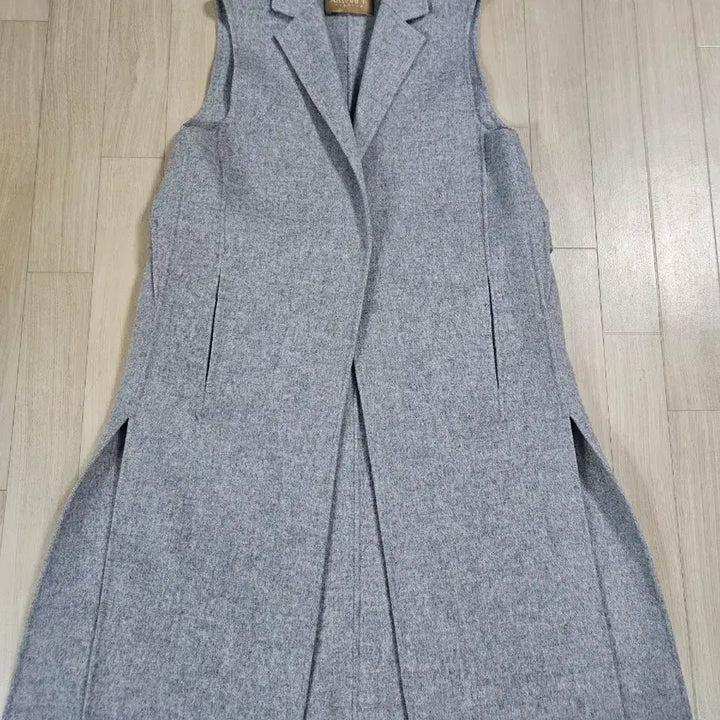 [BUNJANG] Aniveef Wool Blend Long Vest 55 / [Aniveef] 아니베에프 울혼방 롱베스트 55
